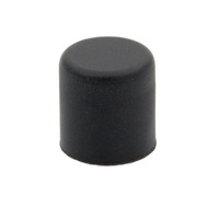 Bouchon de protection en silicone pour RCA femelle - Couleur noire - Blister de 6 unités