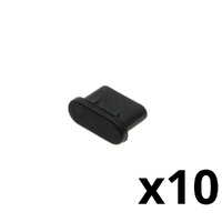 Ver informacion sobre Protective Cap for USB-C Female Connector - Black Color - Pack of 10 Units