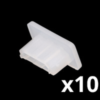 Ver informacion sobre Tapón Protector para HDMI hembra cabeza plana - Color Natural - Blíster de 10 Unidades