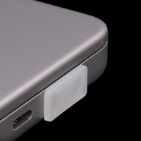 Tapón Protector para HDMI hembra cabeza plana - Color Natural - Blíster de 10 Unidades