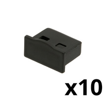 Ver informacion sobre Capuchon de protection pour connecteur USB-A femelle - Couleur noire - Blister de 10 unités