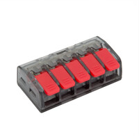 Ver informacion sobre 5-conductor connection terminal block [0.5 to 4mm]