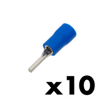 Ver informacion sobre terminal aislado puntera redonda Ø1.9mm L:10mm 27A [10u. Blíster Colgar]