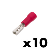 Ver informacion sobre insulated terminal FASTON female 2.8mm 10A [10 units]