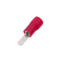 Ver informacion sobre insulated terminal FASTON male Width:2.8mm Thickness:0.8mm 10A [100 units]