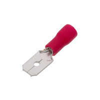 Ver informacion sobre insulated terminal FASTON male Width:6.35mm Thickness:0.8mm 10A [100 units]