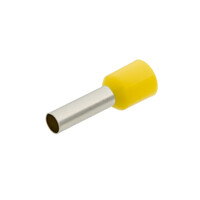 Puntera aislada para cable de 6.00mm² [AWG 10][100 unidades]