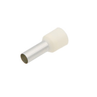 Ver informacion sobre Puntera aislada para cable de 10.00mm² [Marfil][AWG 7][100u. Bulk]