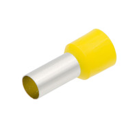 Ver informacion sobre Puntera aislada para cable de 25.00mm² [Amarillo][AWG 4][100u. Bulk]