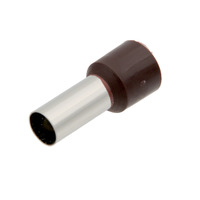 Ver informacion sobre Puntera aislada para cable de 25.00mm² [Marron][AWG 4][100u. Bulk]