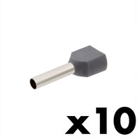 Ver informacion sobre CREWEL insulated ferrule 2x2.50mm² L13 [AWG 14]