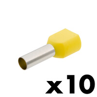 Ver informacion sobre CREWEL insulated ferrule 2x6.00mm² [AWG 10]