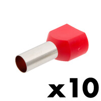 Ver informacion sobre CREWEL insulated ferrule 2x10.00mm² [AWG 7]