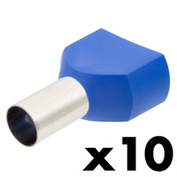 CREWEL insulated ferrule 2x16.00mm² [AWG 5]