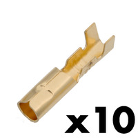 Ver informacion sobre Terminal Hembra Bullet Ø3mm 9A [10u. Blister Colgar] 