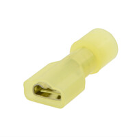 Ver informacion sobre fully insulated FASTON female terminal [PA] 6.35mm 24A [100 units]