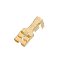 terminal FASTON hembra 6.35mm G:0.8mm con retención [2.5-4mm²][100 unidades]