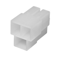 Plastic T-shell for female FastON terminals, 3-way [25u. Blister]