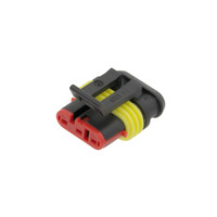 Ver informacion sobre connector SUPERSEAL hembra 3 contacto, Blister 10u.