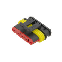 Ver informacion sobre connector SUPERSEAL hembra 5 contacto, Blister 10u.