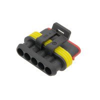 connector SUPERSEAL hembra 5 contacto, Blister 10u.