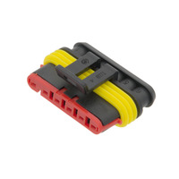 Ver informacion sobre connector SUPERSEAL hembra 6 contacto, Blister 10u.