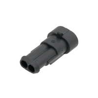 Ver informacion sobre connector SUPERSEAL macho 2 contacto, Blister 10u.