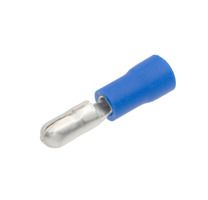 Terminal Bullet Aislado macho Ø3mm 9A [1.5-2.5mm²][10u. Blister Colgar]