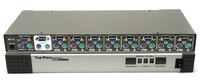 AUTO DATA SWITCH HDB15F/ 2xMDIN 6F,  16x1