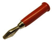 BANANA PLUG, RED