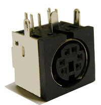 6P MINI DIN SOCKET