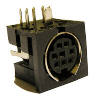 8P MINI DIN SOCKET