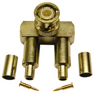 Ver informacion sobre RG-58, BNC MALE CRIMP TO 2 OUTPUT