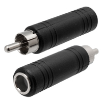 Ver informacion sobre RCA MACHO - 6.4mm MONO HEMBRA