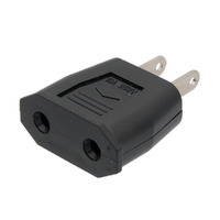 Type E (EU) to Type A (USA) Power Adapter, 250V / 10A