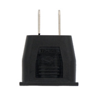 Type E (EU) to Type A (USA) Power Adapter, 250V / 10A