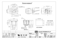 PANEL MOUNT C14 MALE, 250V/10A