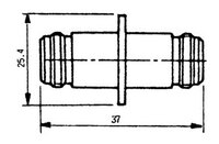 DOUBLE N FEMALE CHASSIS MOUNT