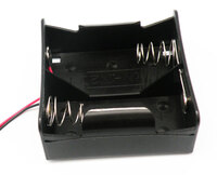 Battery holder 2xR20, Cable