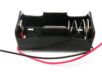 Battery holder 1xR14, Cable