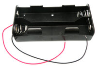 Battery holder 4xR14, Cable