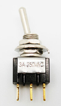 Interrupteur MINI 3P (SPDT) ON-ON , 120V. 5A (250V. 2A)