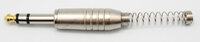 NICKEL 6.35 STEREO PLUG