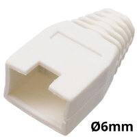 Ver informacion sobre  Capuchón protector para conector RJ45 para cable de Ø6mm, Blanco