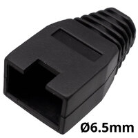 Ver informacion sobre  Capuchón protector para conector RJ45 para cable de Ø6.5mm, Negro