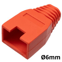 Ver informacion sobre  Capuchón protector para conector RJ45 para cable de Ø6mm, Rojo