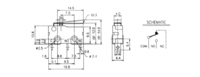 MINIATURA (SPDT) (UL)35gf ON-ON, 125V 5A (250V3A)