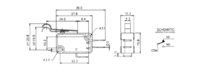 MICRO-INTERRUPTOR (SPDT)(UL) 80gf ON-ON, 250V 5A