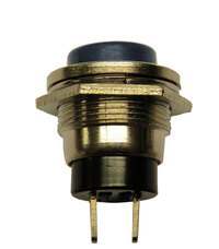 PUSHBUTTON SWITCH,OPEN TYPE, 125V. 3A, BLUE COLOUR