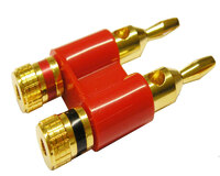 Ver informacion sobre DOUBLE BANANA, GOLD, RED PLASTIC